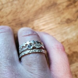 Pura Vida Sterling silver stacking rings